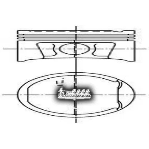 Поршень KOLBENSCHMIDT 