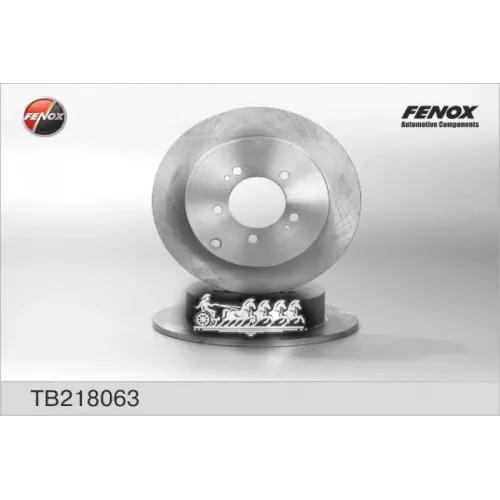 Диск Тормозной Mitsubishi Asx 10-/Outlander 06- Задний С Отв.под Фиксатор FENOX 