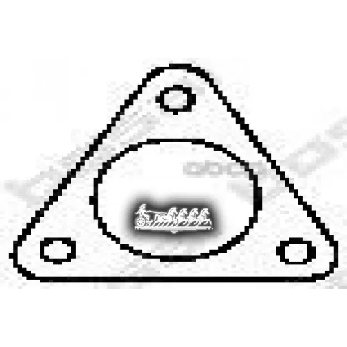 Прокладка Приемной Трубы (Bmw 730I 87-95 ) Bosal 