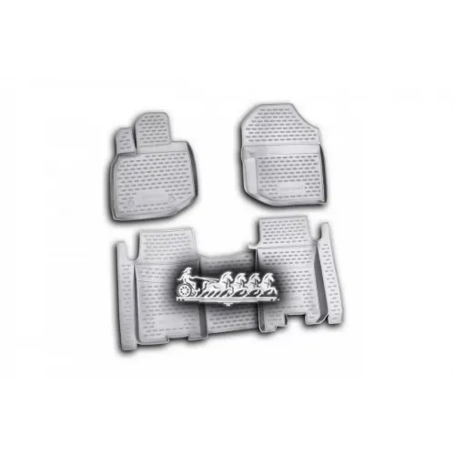 Коврики В Салон Honda Jazz 2009->ПереднийЛевый1 Шт (Полиуретан) Autofamily 