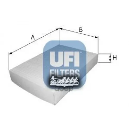 Фильтр Салона Audi A3/Tt 96-/Skoda Octavia 96-/Vw G3/G4/Passat UFI 53.006.00