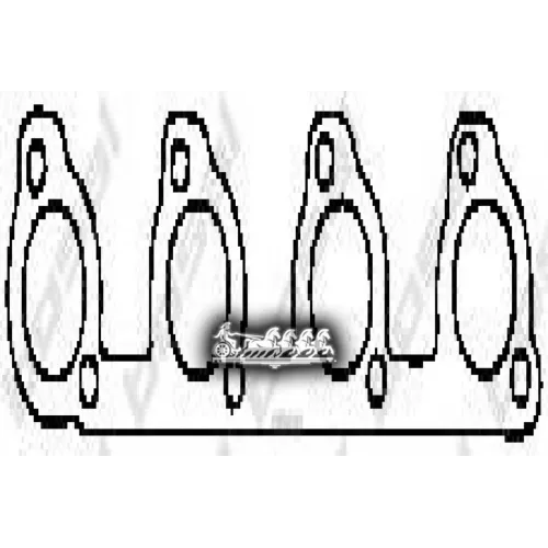 Прокладка Глушителя (Fiesta 02-08 ) Bosal 