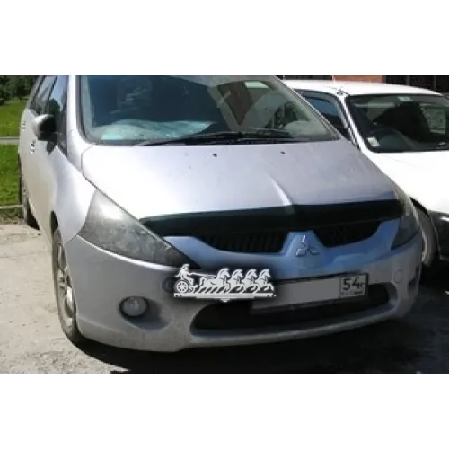 Дефлектор Капота Темный Mitsubishi Grandis 2004-2011Nld.smigra0412 Autofamily 