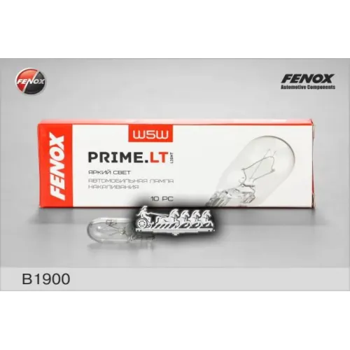 Лампа W5w 12V 5W FENOX 