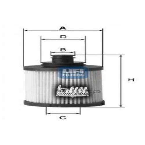 Фильтр Масляный UFI 25.031.00
