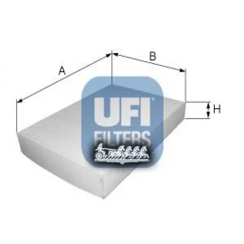 Фильтр Салона Vag A1/Ibiza/Fabia/Roomster/Polo UFI 53.031.00