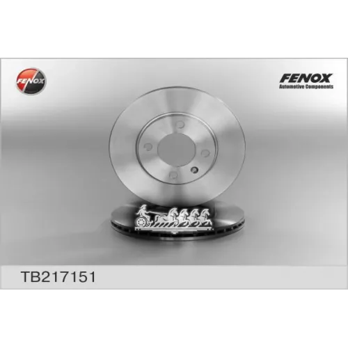 Диск Тормозной Audi 80 73-91/Golf 79-97/Passat 81-88 Передний D 239Мм. FENOX 