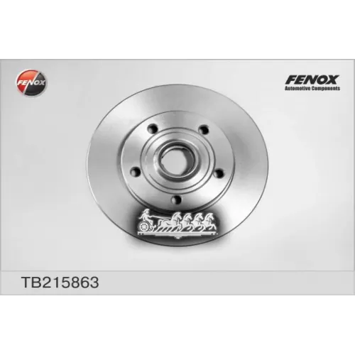 Диск Тормозной Audi A4 -01 Задн. FENOX 