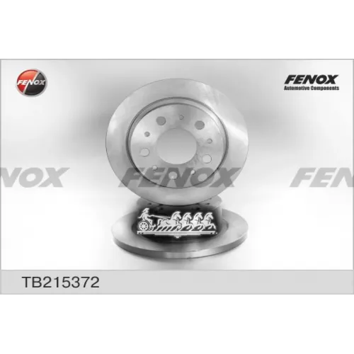 Диск Тормозной Psa/Fiat Jumper/Boxer/Ducato 06- Задн. FENOX 