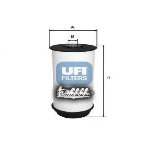 Фильтр Топливный, Дизель UFI 26.034.00