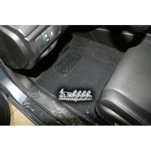 Коврики В Салон Honda Accord Акпп 2008-2012Седан4 Шт. (Текстиль) Autofamily 