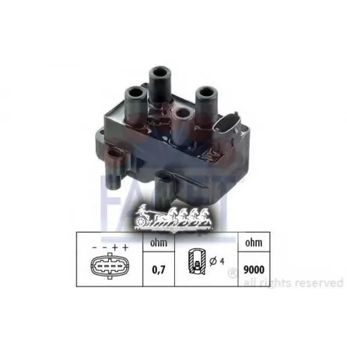 Катушка Зажигания Facet 9.6289