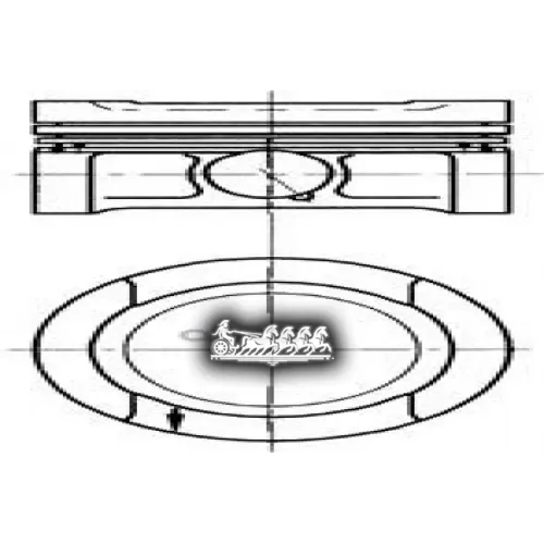 Поршень Комплект Vag -07 1.6 Adp/Aeh/Aek/Ahl/Akl/Apf/Arm KOLBENSCHMIDT 