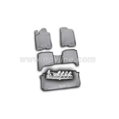 Коврики Салона Бежевые Infiniti Qx56 Autofamily 