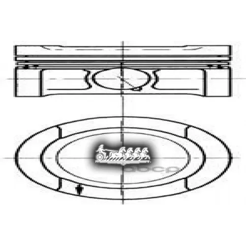 Поршень Комплект Vag -07 1.6 Adp/Aeh/Aek/Ahl/Akl/Apf/Arm KOLBENSCHMIDT 