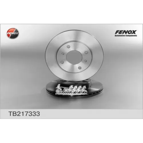 Диск Тормозной Nissan Almera Classic/N16/Primera P10/P11 R14 Передний Вентилир. FENOX 