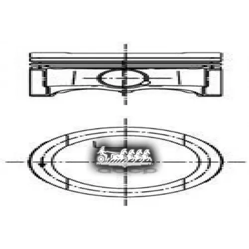 Поршень Комплект Vag Caddy/Golf/Bora/Jetta/Passat/Touran -13 1.6 Ahl/Alz/Ana/Avu/Ayd/Bfq/Bfs/Bgu/Bsf/Bse KOLBENSCHMIDT 