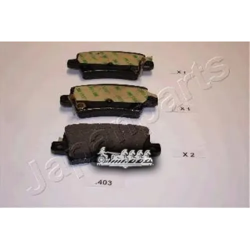 Колодки Тормозные Дисковые Japanparts PP-403AF