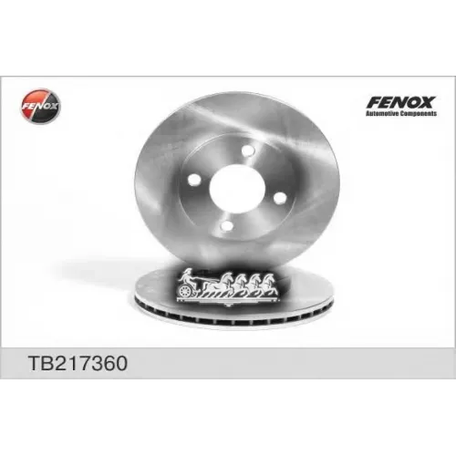 Диск Тормозной Audi 80 86-91/90 87-91/100 77-91 Передний Вент. FENOX 
