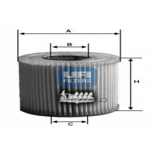 Фильтр Масляный UFI 25.039.00