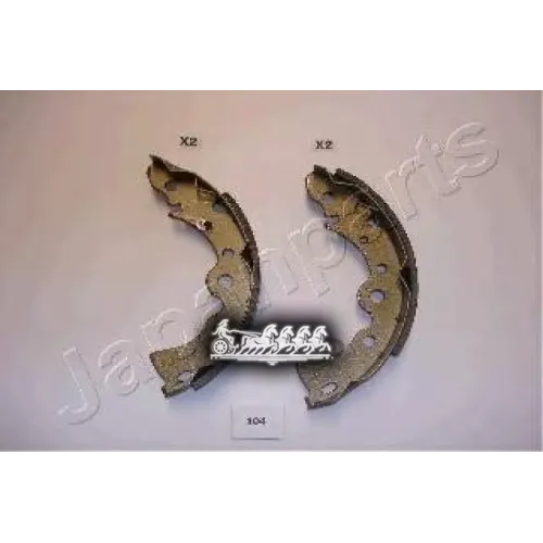 Колодки Тормозные Барабанные Japanparts GF-104AF