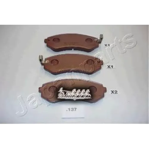 Колодки Тормозные Дисковые Japanparts PP-137AF