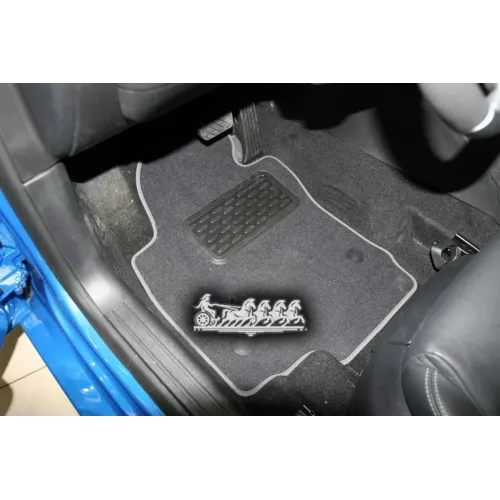 Коврики В Салон Seat Leon Акпп 2007->Хэтчбек5 Шт. (Текстиль) Autofamily 