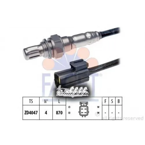 Датчик Кислорода Facet 10.7441