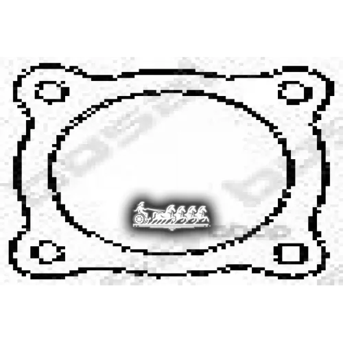 Прокладка Глушителя (V.w. Golf Iv 99-05 ) Bosal 