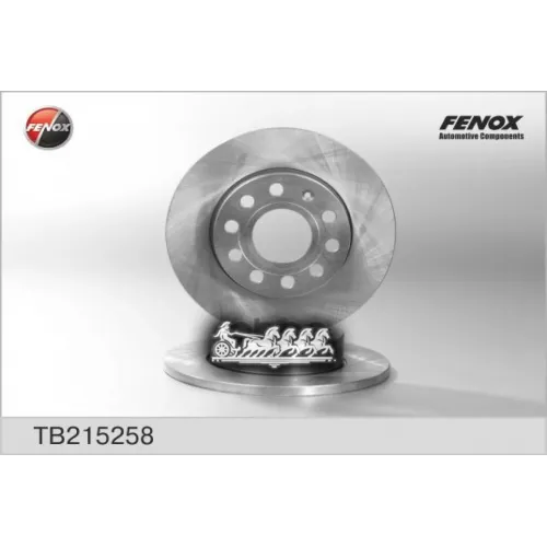 Диск Тормозной Audi A3/Skoda Octavia/Vw Golfv/Jetta 03- Задний FENOX 