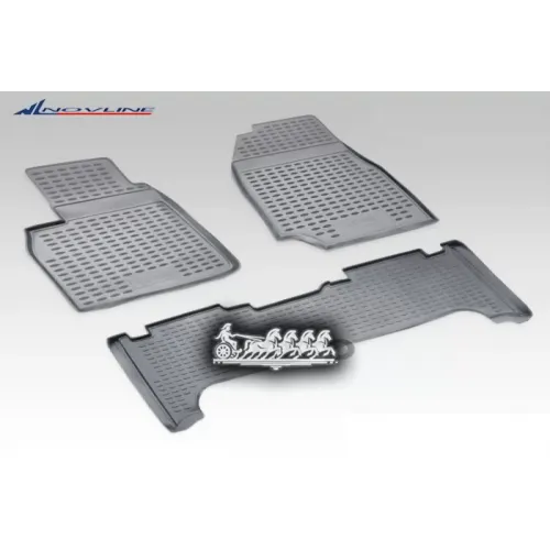 Коврики В Салон Серые Toyota Land Cruiser 100 Autofamily 