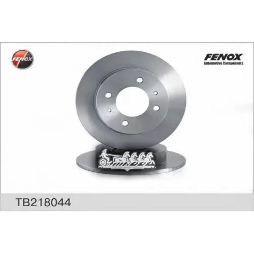 Диск Тормозной Hyundai Elantra Xd 00>/Lantra Задний FENOX 