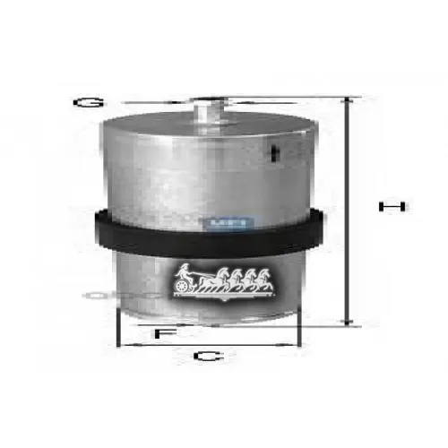 Фильтр Топливный Bmw X5 3.0 D UFI 31.839.00