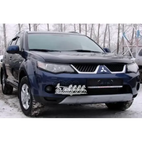 Дефлектор Капота Темный Mitsubishi Outlander Xl 2007-2009Nld.smiout0712 Autofamily 
