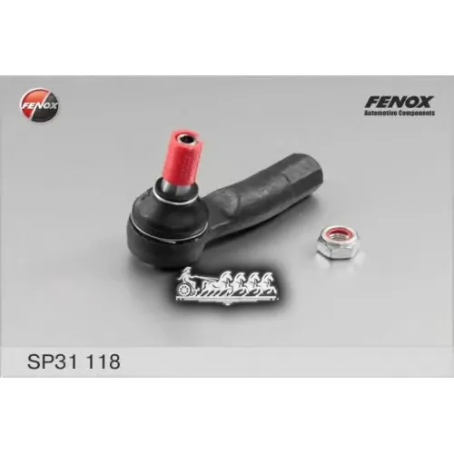 Наконечник Р/Т Vag Passat/Golf V/Touran/Caddy/Tiguan/A3/Octavia 04- Лев. FENOX 