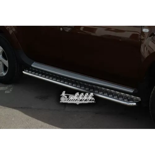 Пороги С Листом D42,Renault Duster 2012->Шт Autofamily 