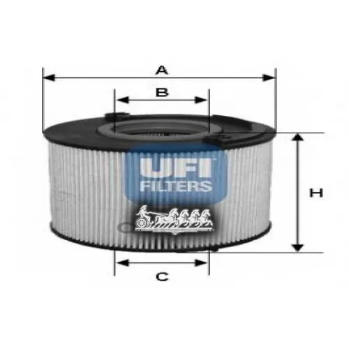 Фильтр Топливный Vw Touareg 3.0 V6 Tdi UFI 26.015.00