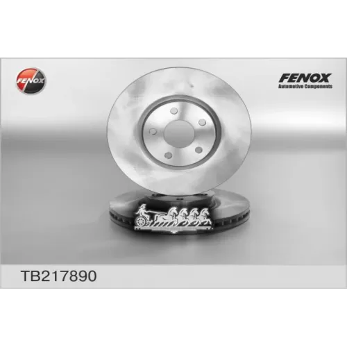 Диск Тормозной Ford Mondeo 4 07- Перед. FENOX 