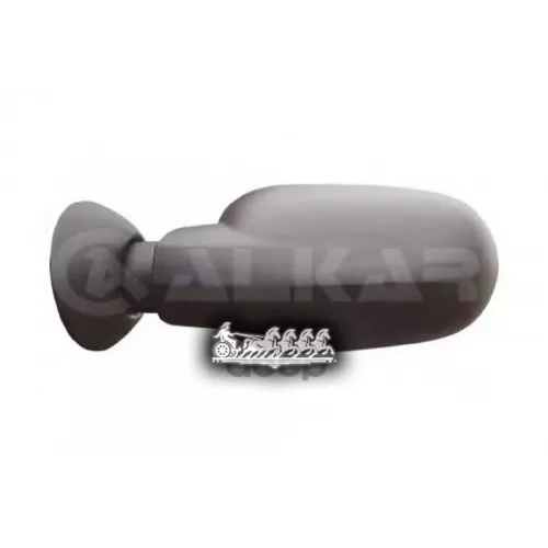 Зеркало Заднего Вида Renault Logan 04- Мех.выпукл.овальное Прав. (В Сборе) ALKAR 