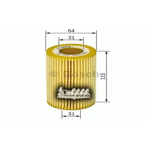 Фильтр Масляный Mb W202/203/210/211/220 2.4-6.0 Bosch 