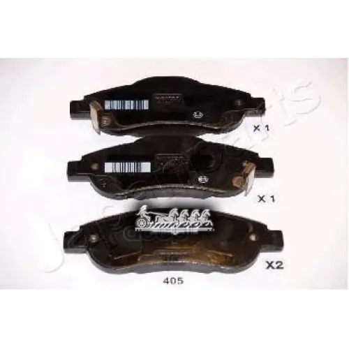 Колодки Тормозные Дисковые Japanparts PA-405AF