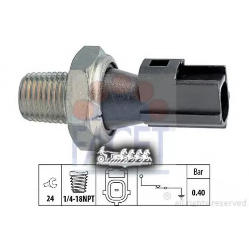 Датчик Давления Масла 7.0156 Facet 7.0156