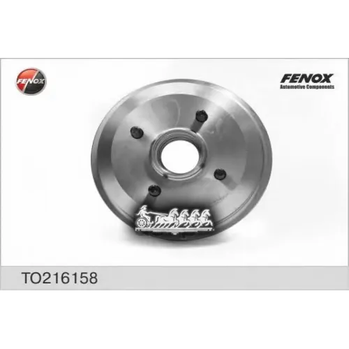 Барабан Тормозной Ford Fiesta 90- 180.1*43.8*4 FENOX 