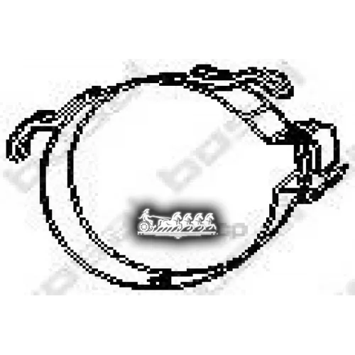 Кронштейн Глушителя (Volv 940 90-97 ) Bosal 