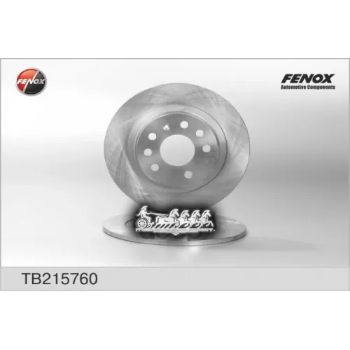 Диск Тормозной Opel Astra H 04- Задн. FENOX 