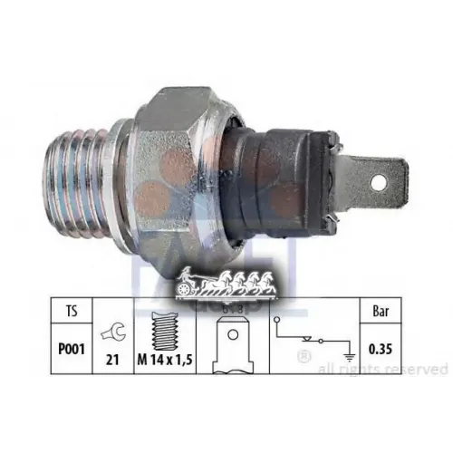 Датчик Давления Масла Facet 7.0006