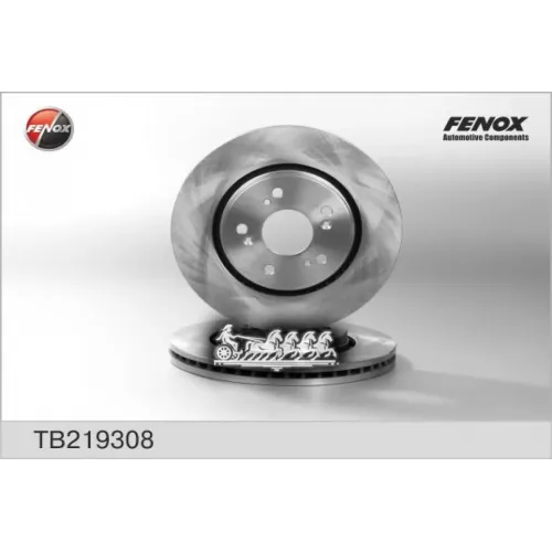 Диск Тормозной Honda Cr-V Iii 2.0-2.4 07- Передний FENOX 