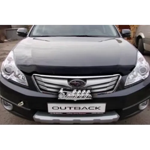 Дефлектор Капота Темный Subaru Outback/Legacy 2010-2014 Autofamily 