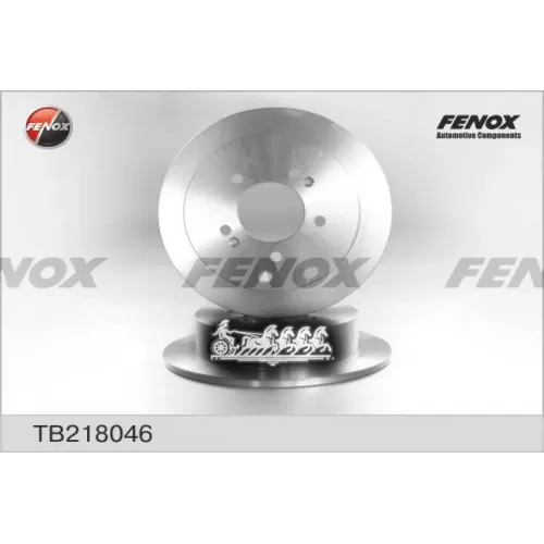 Диск Тормозной Hyundai Ix35/Santa Fe (Sm)/Trajet/Tucson/Kia Sportage 04- Задний FENOX 