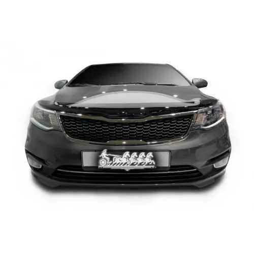 Дефлектор Капота Темный Kia Rio 2011-Nld.skirio1112 Autofamily 